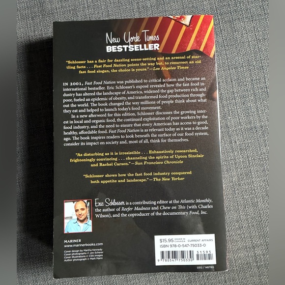 Fast Food Nation Book - Picture 2 of 3